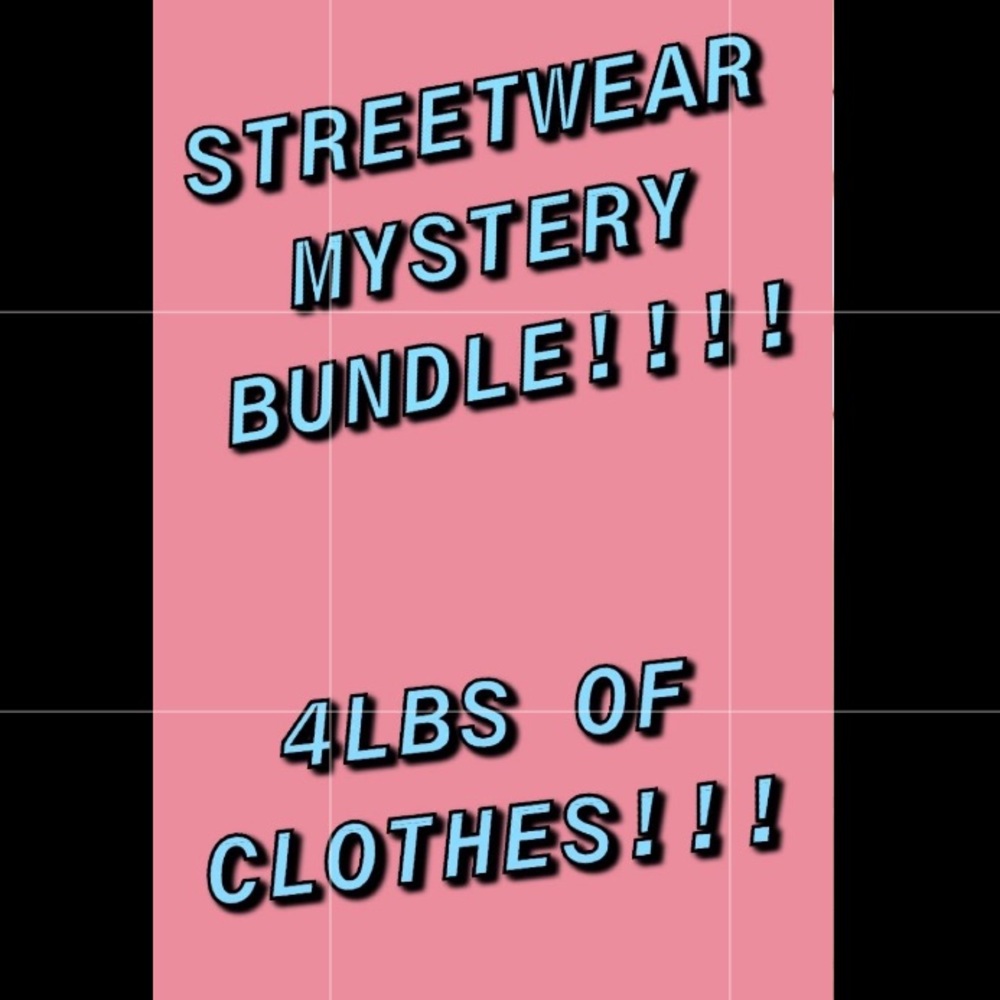 COPY - STREETWEAR MYSTERY BUNDLE!!!